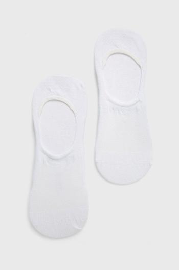 Ponožky Calvin Klein (2-pack) pánské, bílá barva