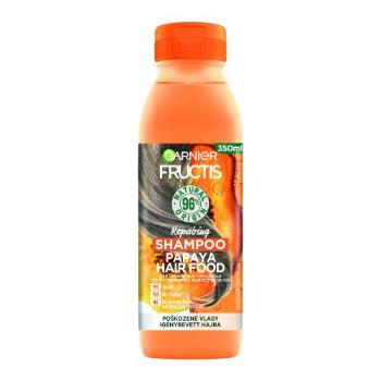 Garnier Fructis Hair Food Papaya 350 ml šampon pro ženy na poškozené vlasy