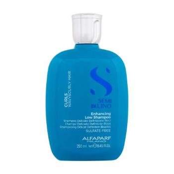 ALFAPARF MILANO Semi Di Lino Curls Enhancing Low Shampoo 250 ml šampon pro ženy na kundrnaté vlasy; na vlnité vlasy