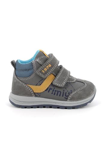 Dětské sneakers boty Primigi šedá barva