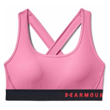 Dámská sportovní podprsenka Under Armour Mid Crossback  Lipstick