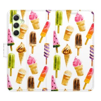 Flipové pouzdro iSaprio - Ice Cream Pattern - Samsung Galaxy A54 5G