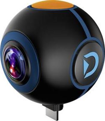 Přídavná kamera Discovery Adventures HD 720P 720° Android Action Camera Spy, černá