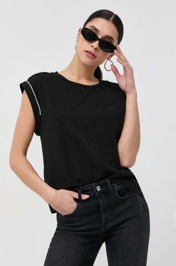 Tričko Liu Jo černá barva