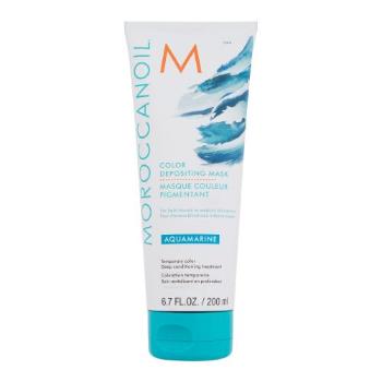 Moroccanoil Color Depositing Mask 200 ml barva na vlasy pro ženy Aquamarine na blond vlasy