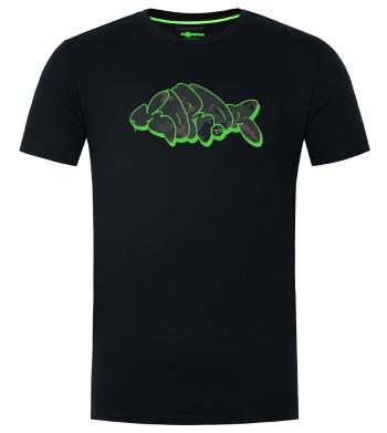 Korda tričko outline tee black - m