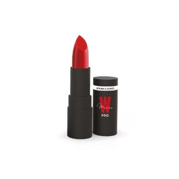 MISS W PRO Lipstick rtěnka - Fatal red 3,5 g