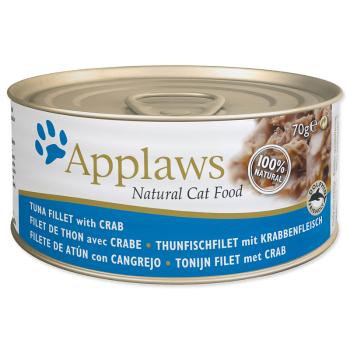 Konzerva APPLAWS Cat Tuna & Crab 70 g