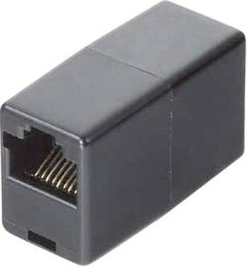 RJ45 adaptér Hama 44890, 10.00 cm, černá