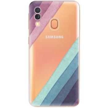 iSaprio Glitter Stripes 01 pro Samsung Galaxy A40 (glist01-TPU2-A40)
