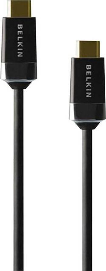 HDMI kabel Belkin [1x HDMI zástrčka - 1x HDMI zástrčka] černá 1.00 m