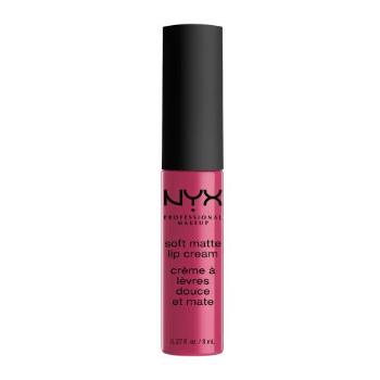 NYX Professional Makeup Soft Matte Lip Cream 8 ml rtěnka pro ženy 18 Prague tekutá rtěnka