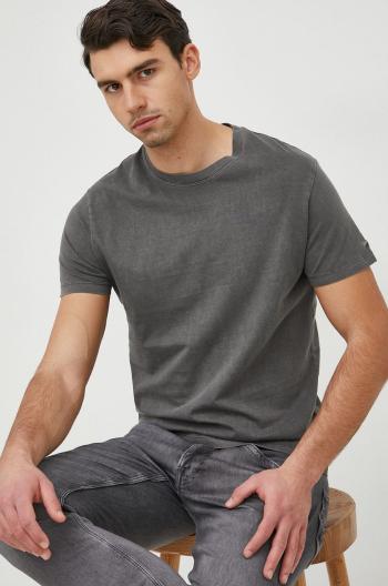 Bavlněné tričko Pepe Jeans Jacko šedá barva