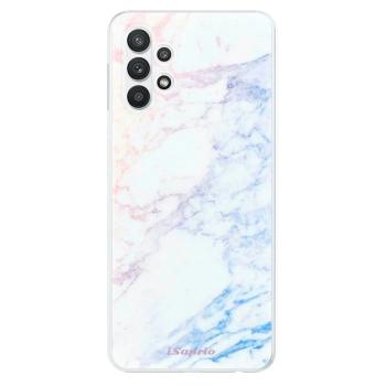 Odolné silikonové pouzdro iSaprio - Raibow Marble 10 - Samsung Galaxy A32