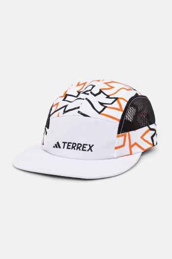 Kšiltovka adidas TERREX bílá barva, vzorovaná, IN4648