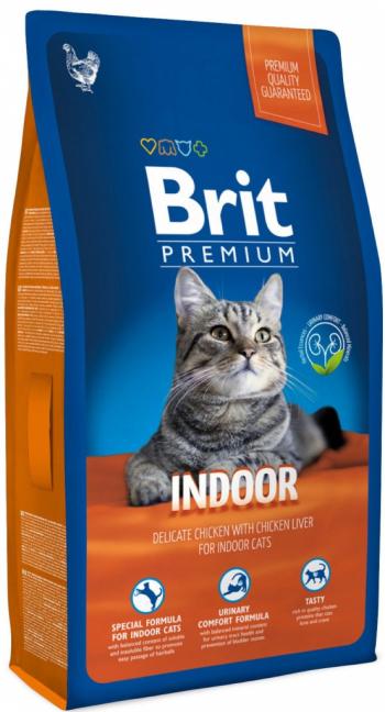 Brit Premium by Nature Cat Indoor Chicken - kuře  - 1,5kg    Expirace18.05.2023