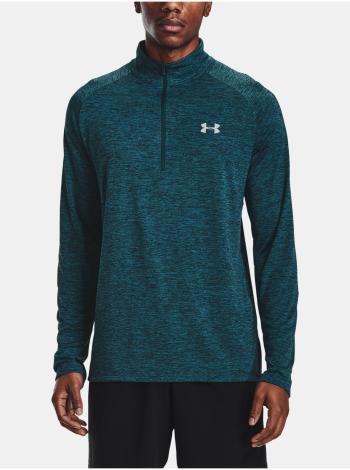 Tričko Under Armour UA Tech 2.0 1/2 Zip - modrá