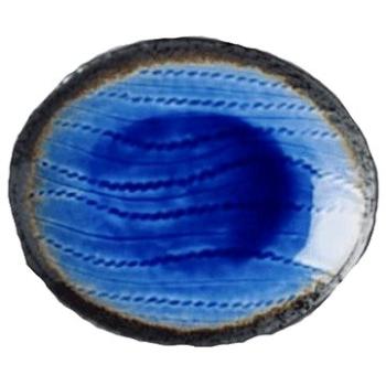 Made In Japan Mělký oválný talíř Cobalt Blue 24 x 20 cm (MIJC7157)