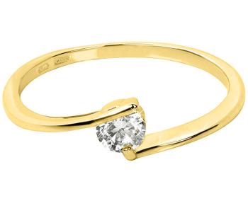 Brilio Zlatý zásnubní prsten 226 001 00995 00 53 mm