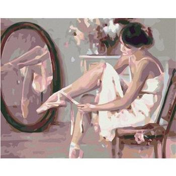 Malování podle čísel - Baletka před zrcadlem (HRAmal00942nad)