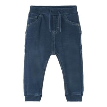 name it Teplákové kalhoty Nbmben Dark Blue Denim