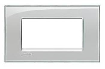 Legrand rám Living&Light šedá LNA4804KG