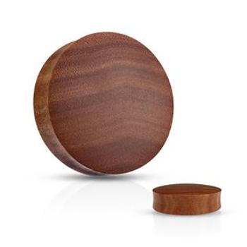 Šperky4U Plug do ucha Saba wood - PL01206-22