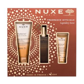 NUXE Prodigieux Legendary Scent dárková kazeta parfémovaná voda 30 ml + sprchový olej 100 ml + tělové mléko 30 ml pro ženy