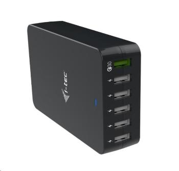 iTec USB Smart Charger 6x USB-A Port 52W - USB smart nabíječka