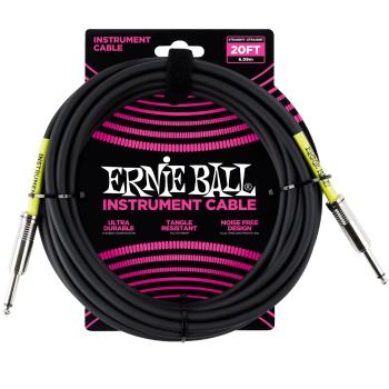 Ernie Ball 20' Classic Cable Black