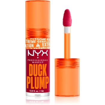 NYX Professional Makeup Duck Plump lesk na rty se zvětšujícím efektem odstín 14 Hall Of Flame 6,8 ml