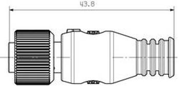 Připojovací zásuvka akčního/snímacího členu Weidmüller SAIBEND PB M12 4P B-COD 1454710000 1 ks