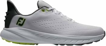 Footjoy Flex XP White/Black/Lime 40,5 Pánské golfové boty