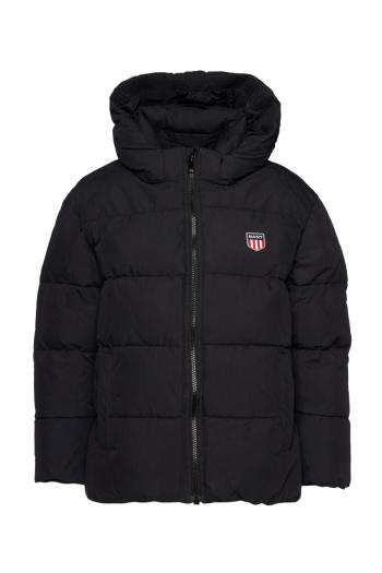 BUNDA GANT D1. GANT RETRO SHIELD PUFFER černá 170