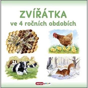 Kniha Zvířátka ve 4 ročních obdobích (978-80-7547-025-6)