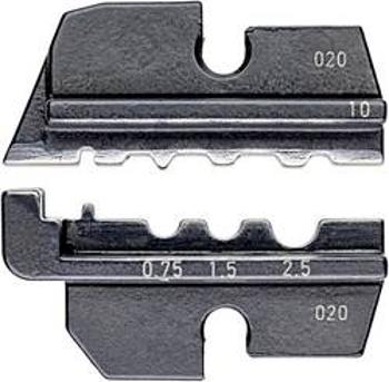 Krimpovací nástavec Knipex neizolované krimpovací kabelové koncovky , neizolované krimpovací spojky , neizolované dotykové spojky , 0.75 do 2.5 mm², V