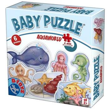 D-Toys Baby puzzle Podmořský svět 6v1 (2-5 dílků) (5947502875413)