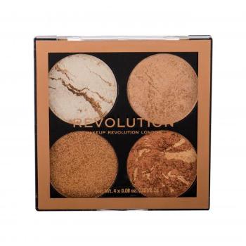 Makeup Revolution London Cheek Kit 8,8 g rozjasňovač pro ženy Don´t Hold Back