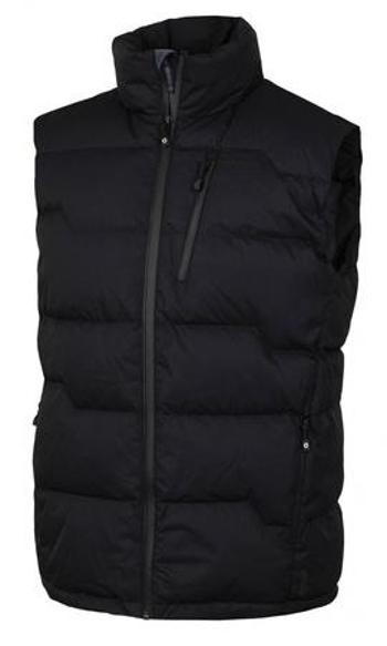 Husky Pánská péřová vesta na zip Deep M black XL
