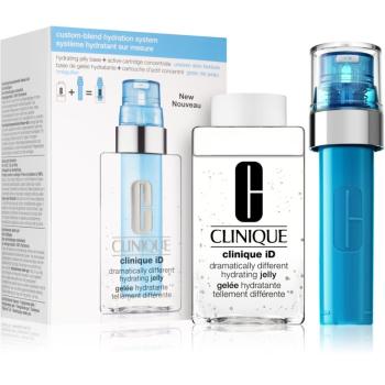 Clinique iD™ Dramatically Different™ Hydrating Jelly + Active Cartridge Concentrate for Pores & Unev sada (pro rozjasnění a vyhlazení pleti)