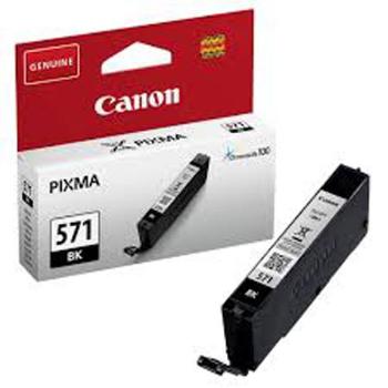 CANON CLI-571 BK - originální cartridge, černá, 376 stran