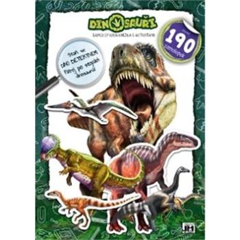 Samolepková knížka Dinosauři (8595593823409)