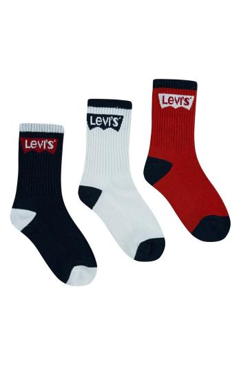 Dětské ponožky Levi's tmavomodrá barva