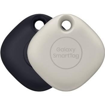 Samsung Chytrý přívěsek Galaxy SmartTag (balení 2 ks) černá & oatmeal (EI-T5300MBEGEU)