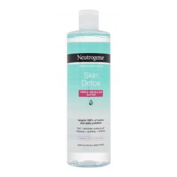 Neutrogena Skin Detox Triple Micellar Water 400 ml micelární voda pro ženy na všechny typy pleti