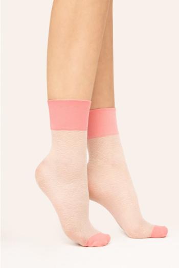Světle růžové ponožky Mellow 30DEN