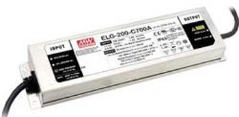 LED driver konstantní proud Mean Well ELG-200-C1400B-3Y, 198.9 W (max), 1400 mA, 71 - 142 V/DC