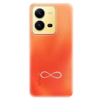 Odolné silikonové pouzdro iSaprio - čiré - Infinity - Vivo X80 Lite 5G