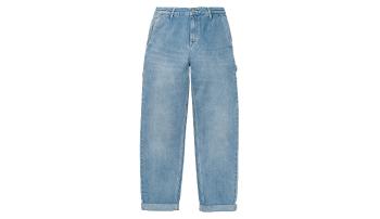 Carhartt WIP W' Pierce Pant Blue (Light Stone Washed) modré I025268_01_47