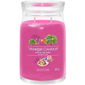 YANKEE CANDLE Signature sklo 2 knoty Art in the Park 567 g (5038581151076)